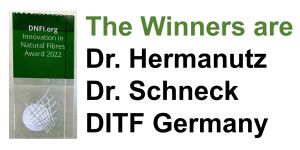 2022 DNFI award winner Dr.Hermanutz and Dr.Schneck
